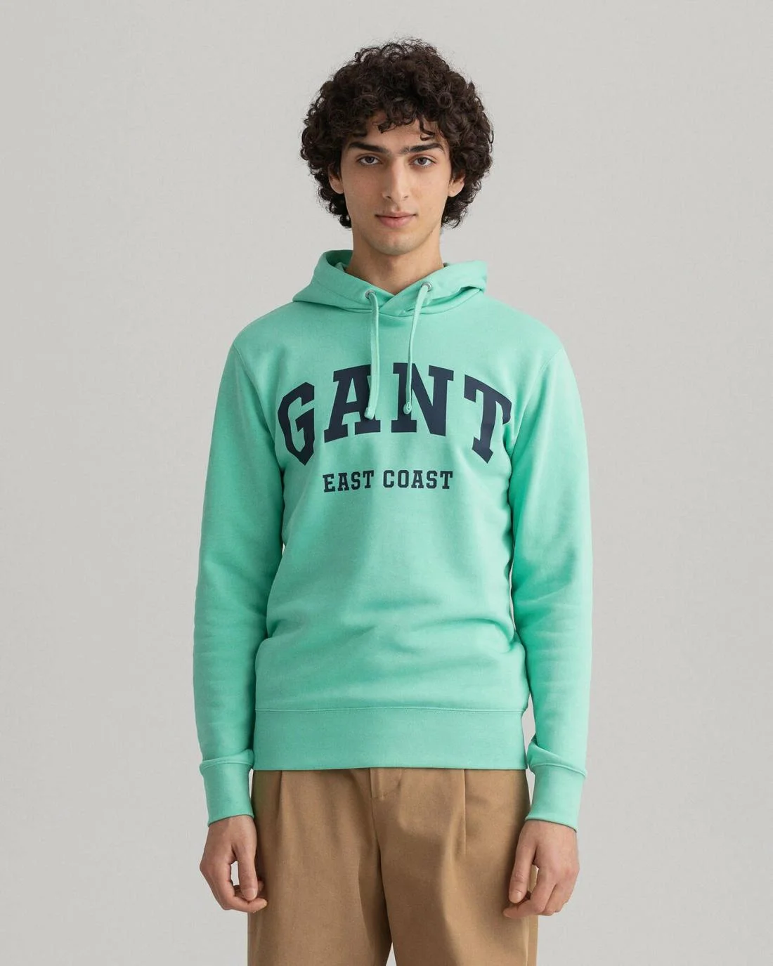 Hoodies And Sweats | Mens GANT Logo Hoodie Spearmint