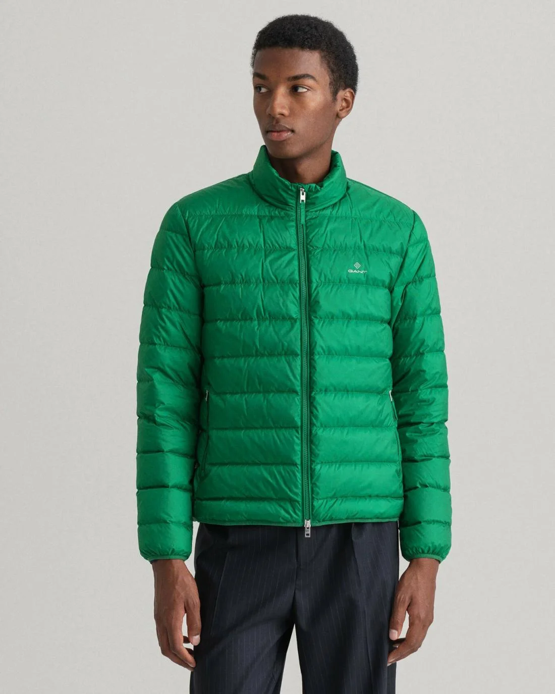 Jackets And Coats | Mens GANT Light Down Jacket Lavish Green