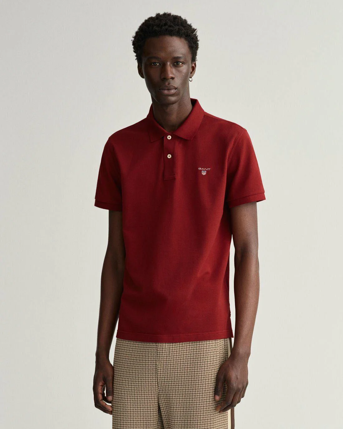 Polo Shirts | Mens GANT Original Piqué Polo Shirt Plumped Red