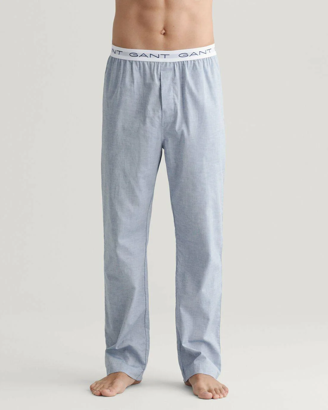 Nightwear | Mens GANT Oxford Pajama Pants Clear Sky