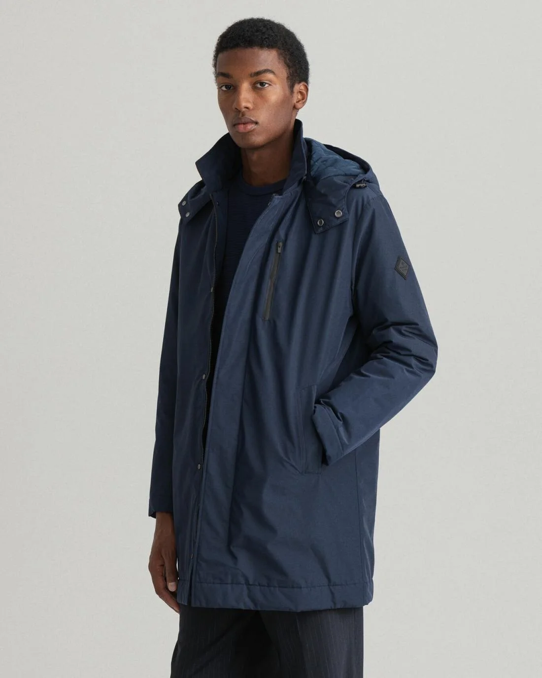 Jackets And Coats | Mens GANT Padded Car Coat Marine